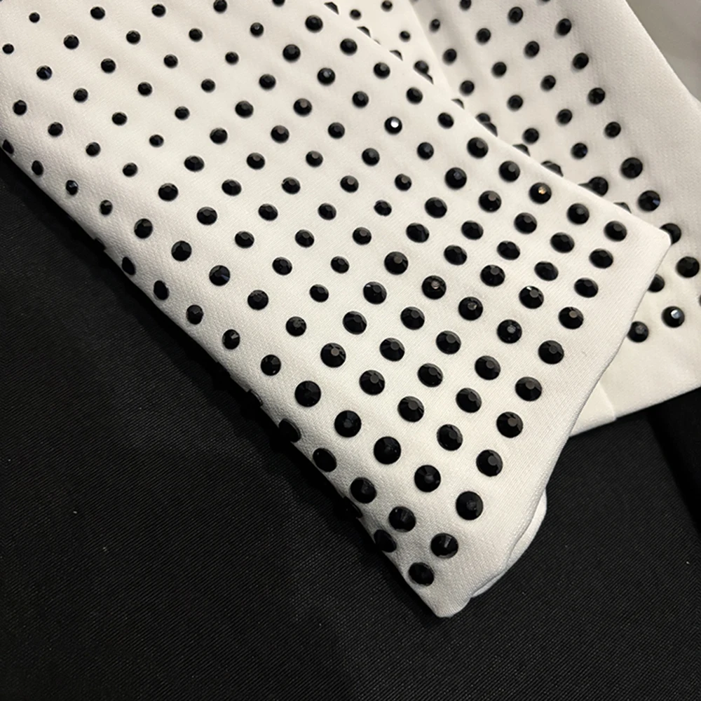 TWOTWINSTYLE Solid Design Sense Blazers Voor Vrouwen Revers Lange Mouw Lente Casual Afslanken Jassen Vrouwelijke Mode Nieuwe KJA520459