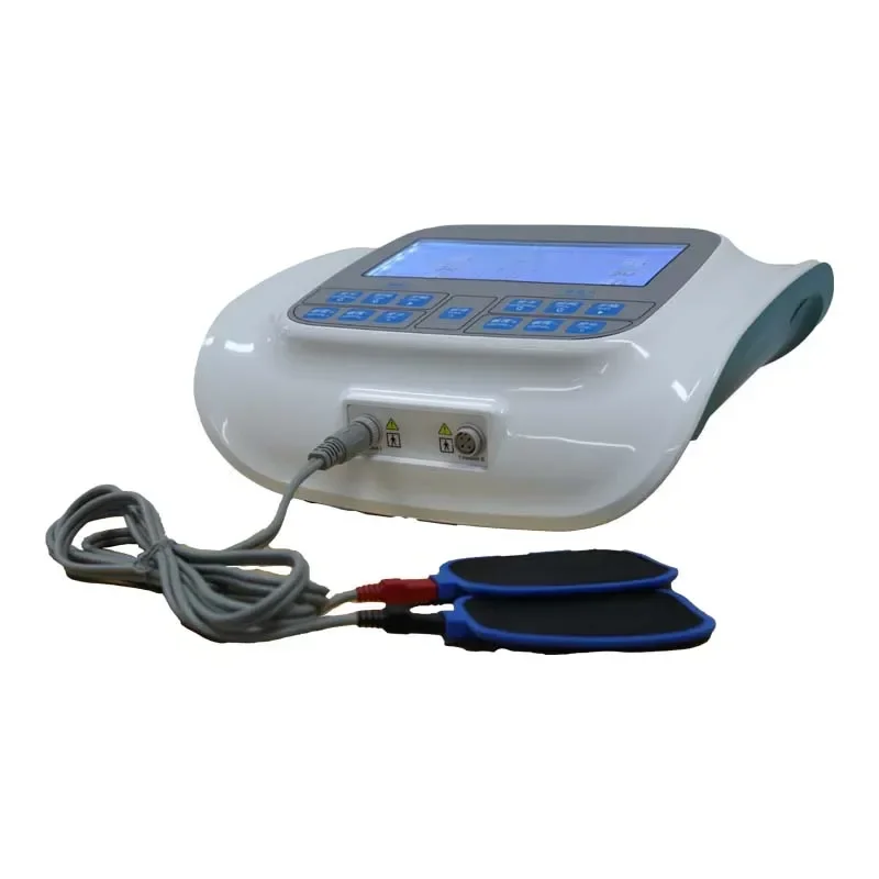 2 Channel Nerve Tens Unit Ems Physical Therapeutic Low Frequency Massager Pulse pain Relief Tens hine