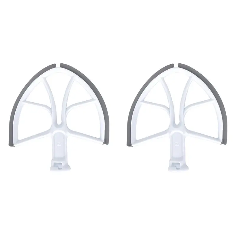 ABJO-2X Flex Edge Beater Flat Beater Paddle With Silicone Edges Spare For Kitchenaid 6QT Bowl Lift Stand Mixer