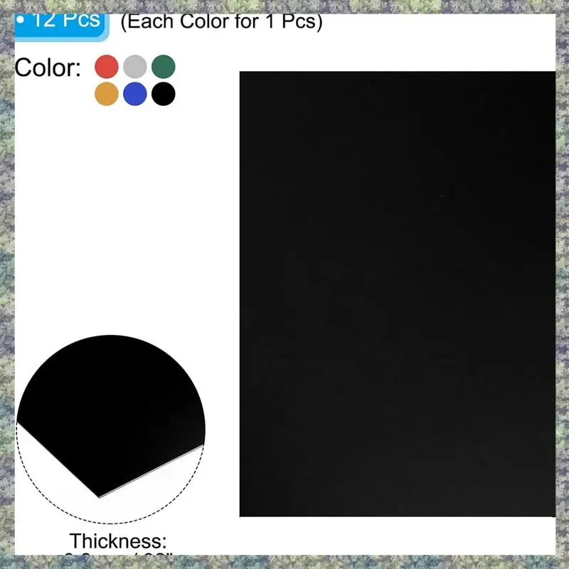 

WON 7X5x1/32Inch Anodized Aluminum Sheet Set,0.8Mm Thick Engraving Blanks For Laser Engraving DIY Decorative Crafting Home