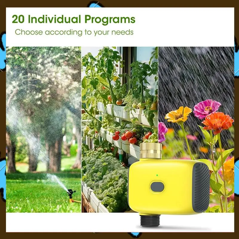 Promotion! BSP3/4Inch Garden Automatic Watering Irrigation Time Timing Valves Controller Support Watering Watering Duration EU-P