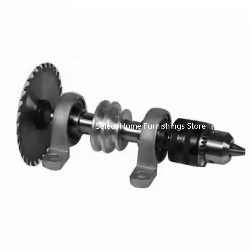 

Suitable for Bearing Seat Table Saw Drilling Woodworking Rotary Lathe Round Wood Buddha Bead Machine Cutting Spindle Chuck