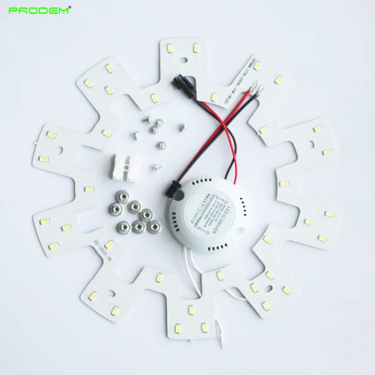 Panel de placa Circular LED PCB, lámpara de Techo de 110V, 120V, 220V, 230V, 240V, fácil de reemplazar, 2 paquetes