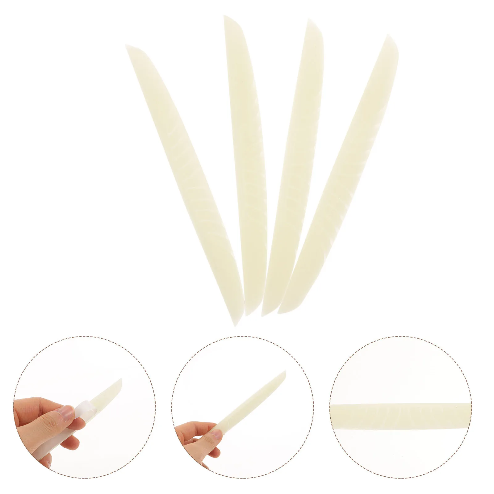 

4Pcs Night Glow Car Door Anti-Collision Strips Durable PVC Material Scratch Protection Universal Fit Door Edge Guards