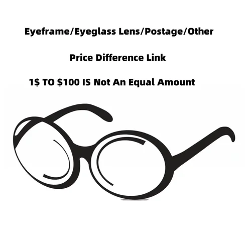 Imagen 2 del producto Monturas y lentes para gafas para hombres y mujeres Enlace de diferencia de precio Tarifa de envío Otro enlace de diferencia de precio