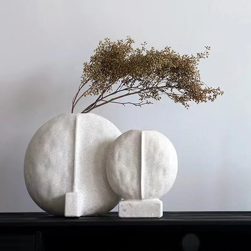 

Nordic retro flower ware, art illustration, homestay model room, sales office, dining room, living room, vase ornament