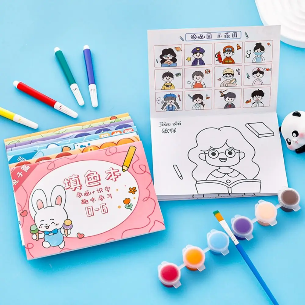 

Игрушки Книга для раннего образования Автомобили Овощи Художественные канцелярские принадлежности Раскраски Граффити Каракули Книга для рисования Книга для рисования