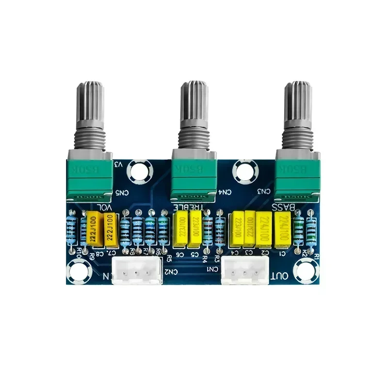 XH-M802 Passive Tone Board Amplifier Preamp Power Module Low High Sound Adjustment Electonic Diy Electronic PCB Board