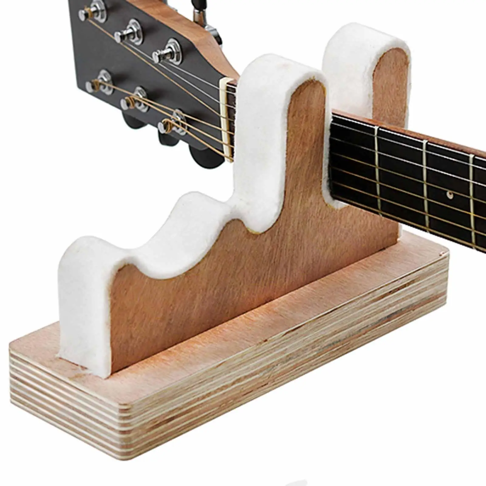 

Guitar Bench Neck Support Pillow Cork Guitar Neck Support Pillow Cradle Holder Elegant Luthier Tools for Accessories
