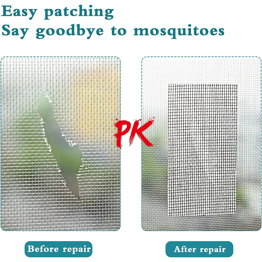 5/10cm Window Screen Repair Tape Self Adhesive Mesh Tape Net Door Fix Patch Anti Insect Mosquito Mesh Broken Holes Repairing