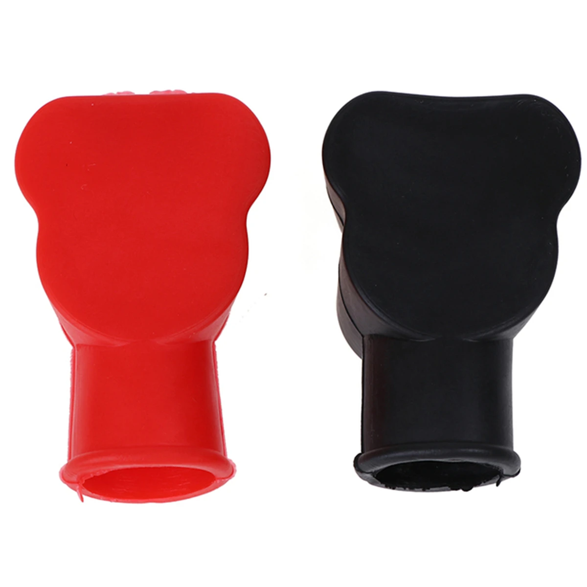 Couvercle de Borne Positif Négatif de Batterie de Voiture, Accessoires de Bateau, Protecteur Isolant, Anti-Poussière, Capuchon Universel 24.com