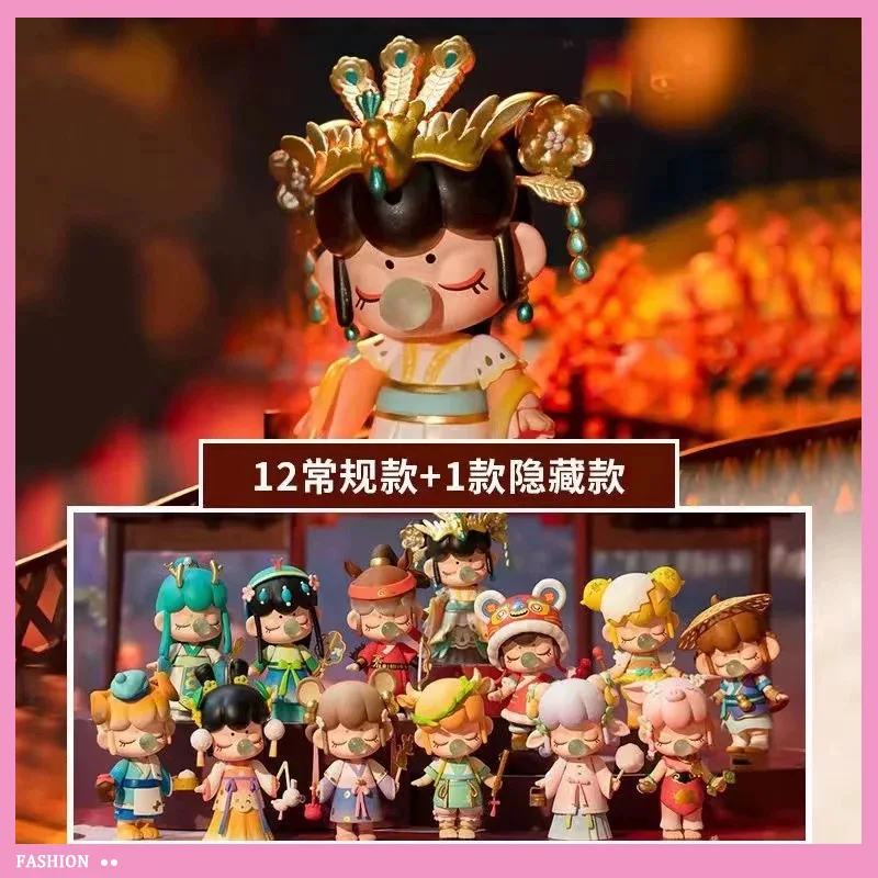 Genuine Rolifeed Nanci Chinese Zodiac Series Blind Box Figures Cute Model Doll Desktop Decoration Children Toy Gift Collectible