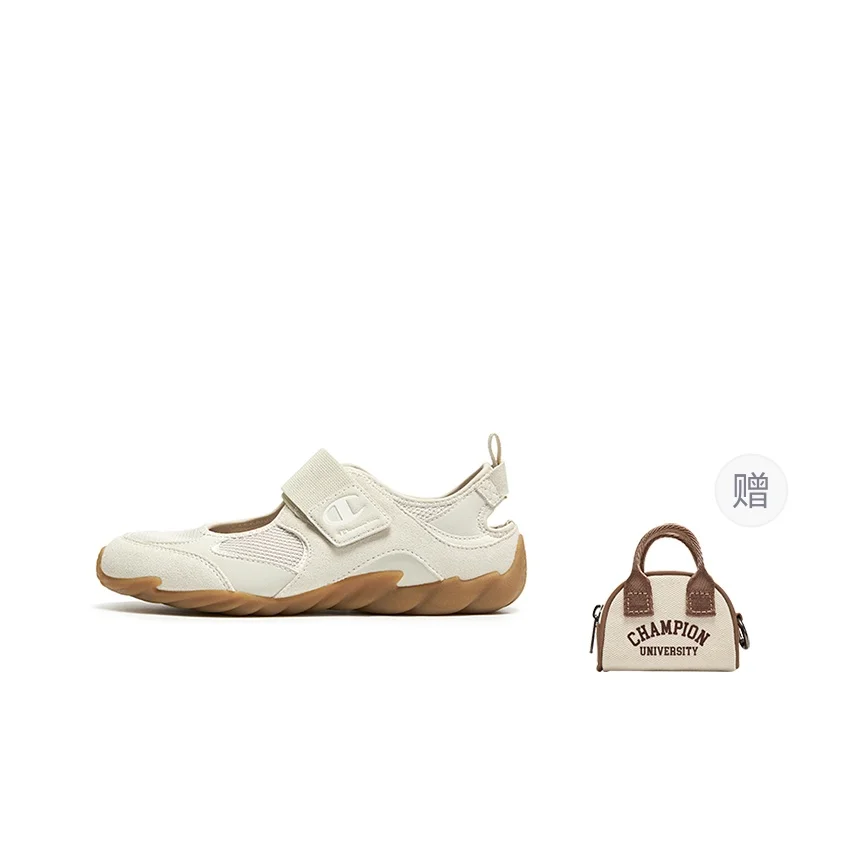 Chaussures décontractées Champion pour femmes, gris bouleau argenté/blanc lait