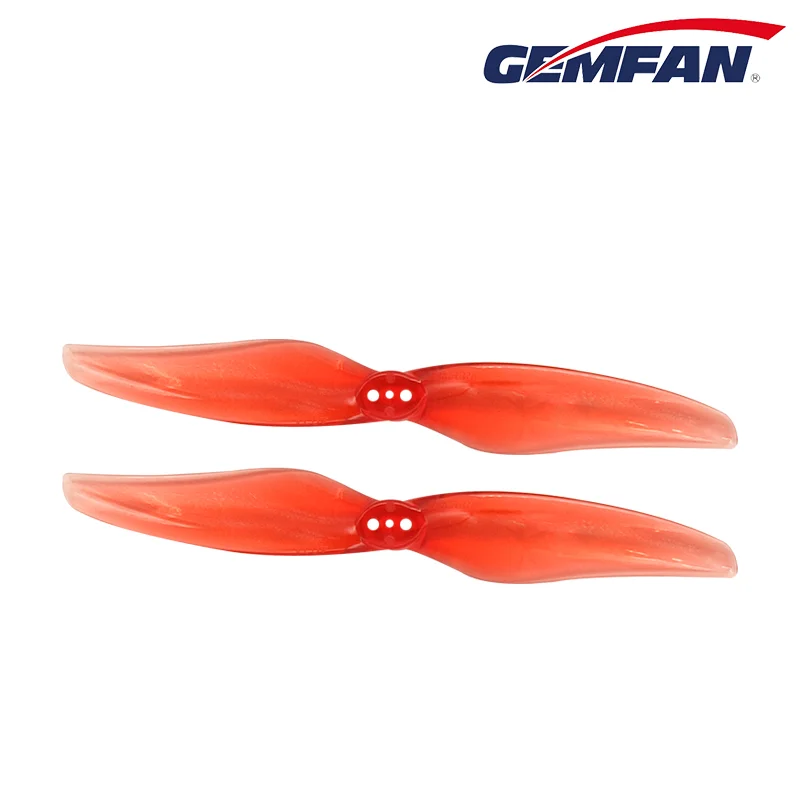 4 Pairs (8pcs) GEMFAN Hurricane 4024 2-Blade PC Props - 4x2.4", 3-Hole (1.5mm) for Mini FPV Drones
