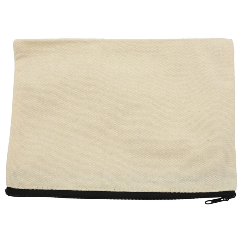 Confezione da 48 sacchetti con cerniera in tela, sacchetti vuoti fai da te per borse da viaggio per cosmetici, astuccio, sacchetti regalo per feste