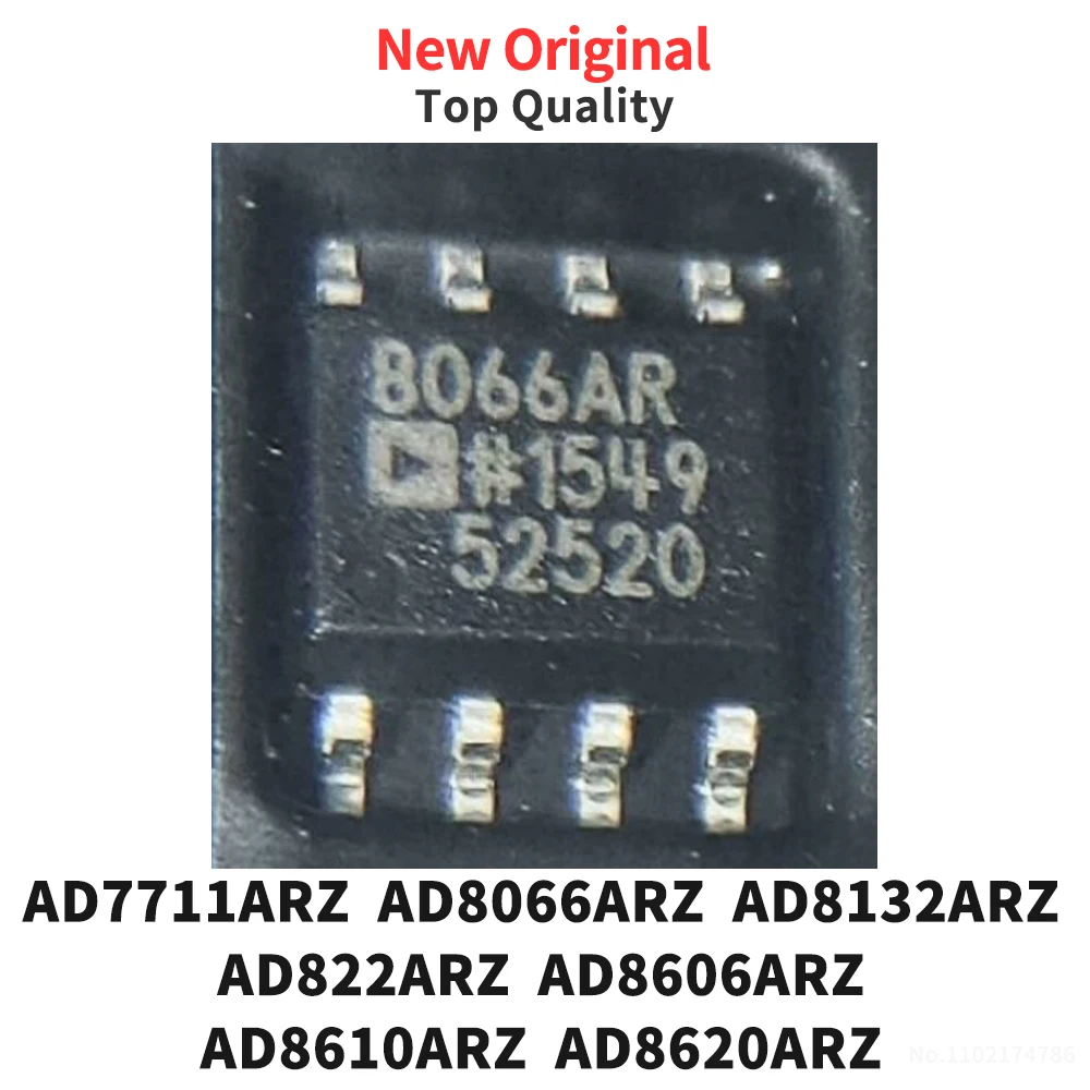 (1 Piece) AD7711ARZ AD8066ARZ AD8132ARZ AD822ARZ AD8606ARZ AD8610ARZ AD8620ARZ SOP New Original