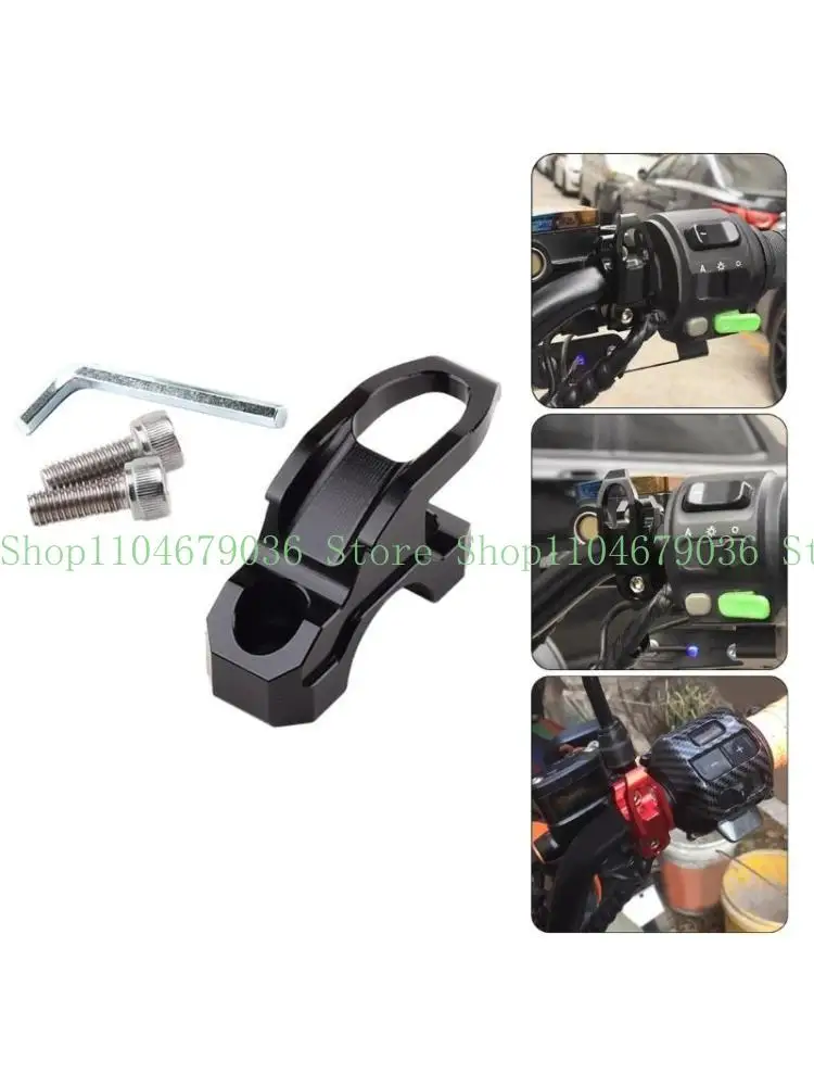 

652F Universal Motorcycle Handle Hook Quick Mount Handlebar Accessory Hook Aluminum Hook Excellent for Helmets & Accessories