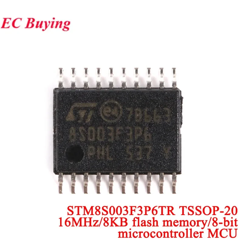 10Pcs/1pc STM8S103F3P6 STM8S003F3P6 System Board ARM STM8 STM8S STM8S003 Minimum Core Development Board Demo Module for Arduino