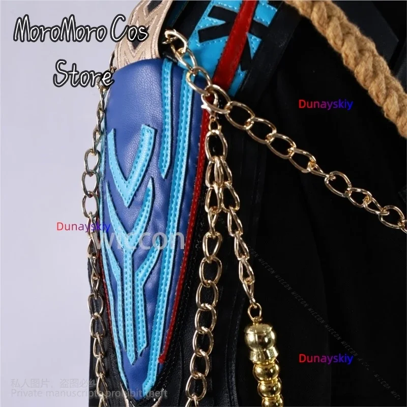 تأثيري أنيمي الحب والمساحة العميقة تأثيري كاليب زي معطف قبعة موحدة قبعة قلادة حفلة الهالوين للرجال كرنفال الزي Cust