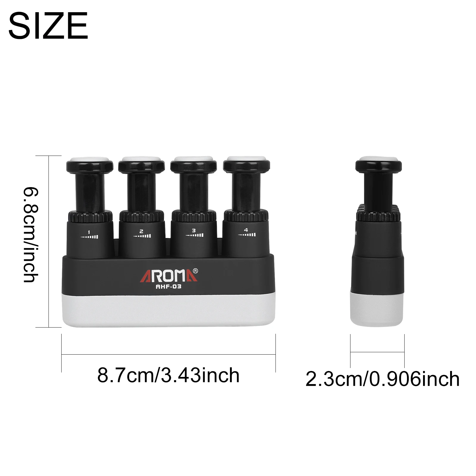 Aroma Finger Exerciser For Guitar Keyboard Musical Instruments Adjustable Finger Exerciser Professional Beginner Practice Tool