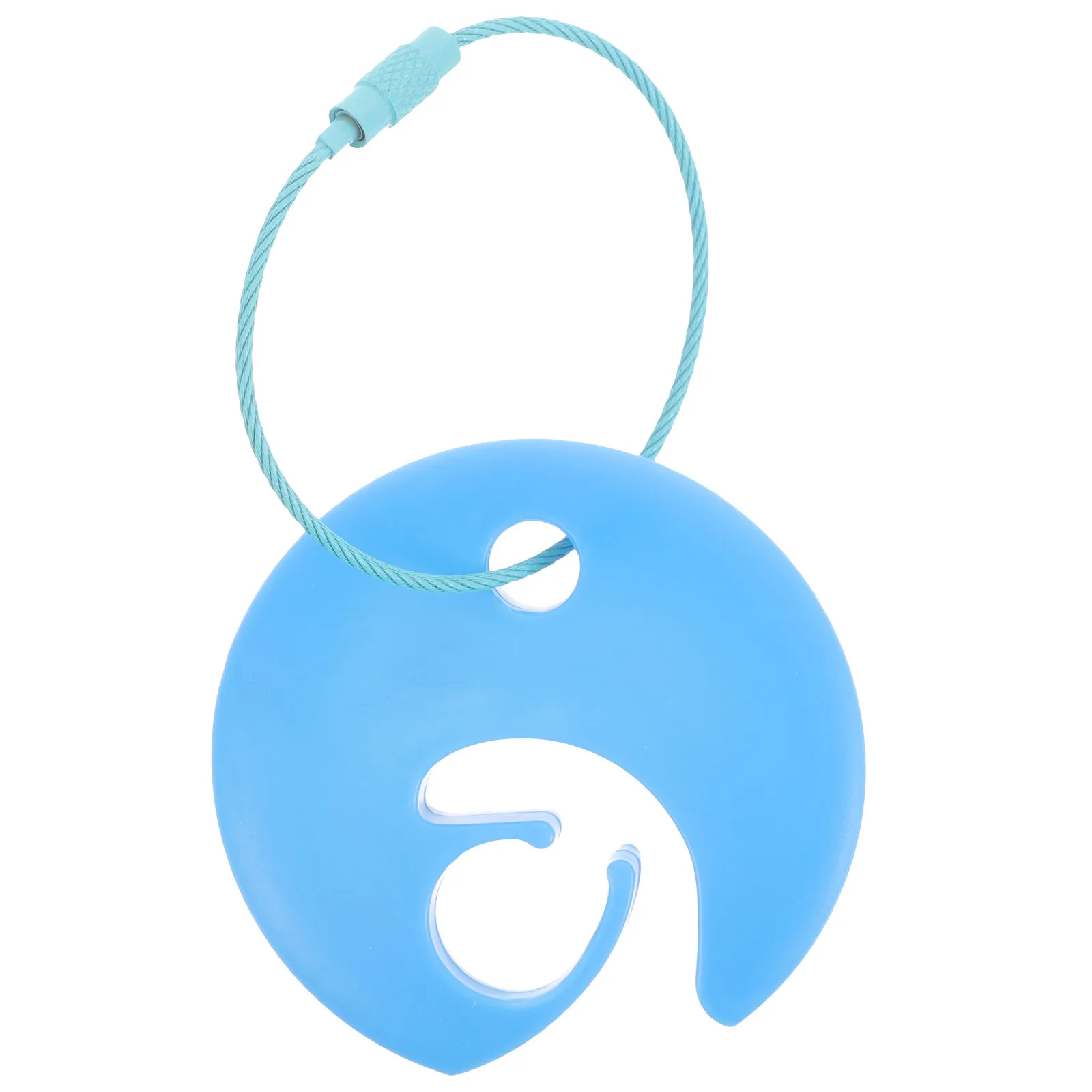 

Compact Flying Disc Clip Pe Material Hanging Type Small Size Portable Durable Convenient Disc Carrier Outdoor Use Sports Clip