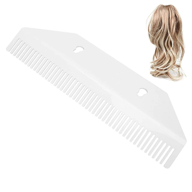 رف عرض وصلات الشعر ، موزع أكريليك للشعر والشعر المستعار ، حامل خيوط شعر أكريليك ، شاشة عرض خفيفة الوزن