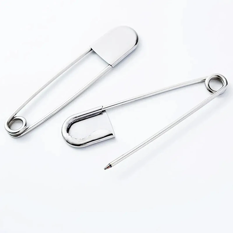 Large Size Stainless Steel Safety Pin 1Pcs 12.8cm DIY Sewing Tools Accessory Needles Wrapped Safety Pins For Fixing Files