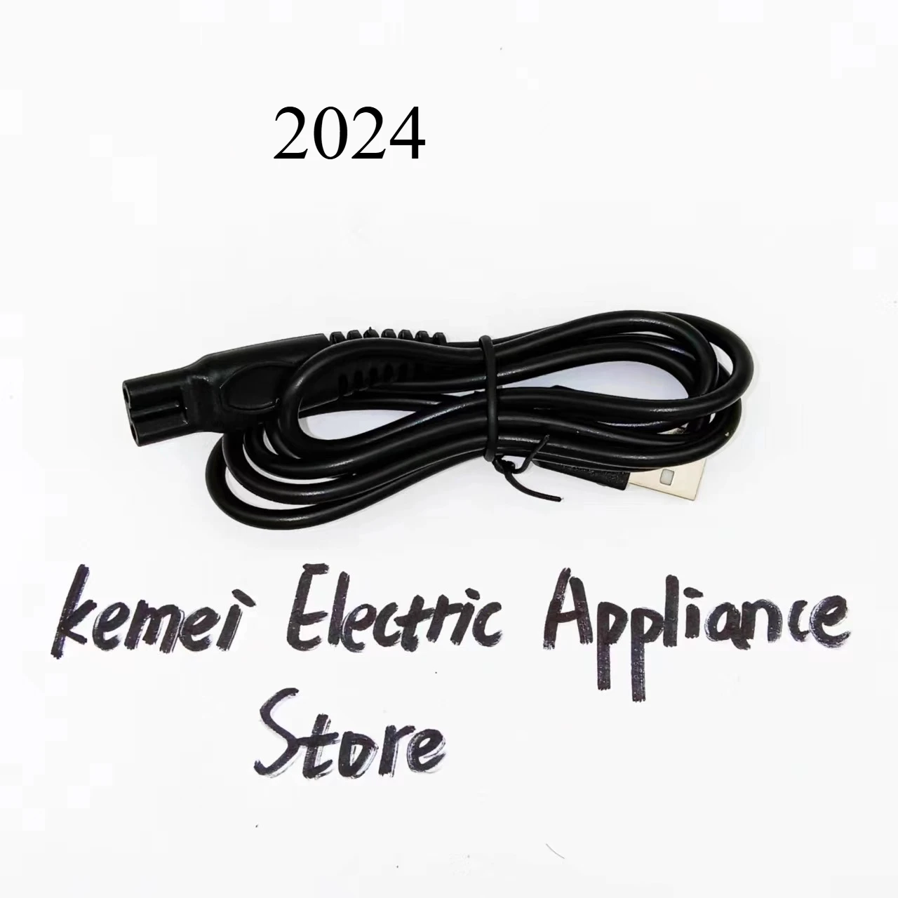 مناسبة لماكينة قص الشعر Kemei KM1102/3382/2026/2024/2028/2027/ 1984 ملحقات كابل شحن USB