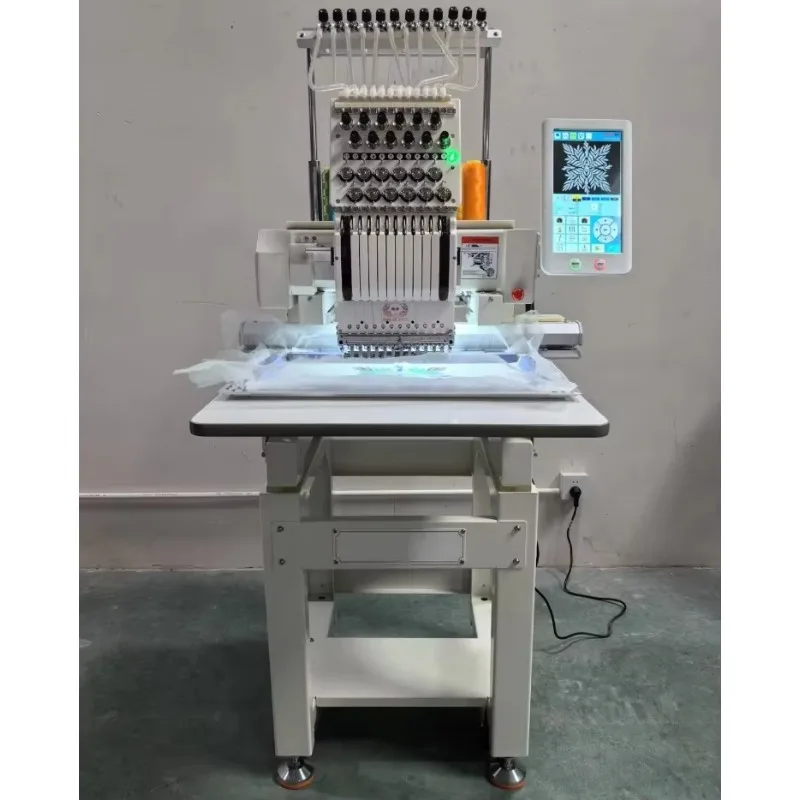 【Best-selling】New Type Single Head Embroidery Machine Computerized Easy Towel Device Computer Embroidery Machines With Prices