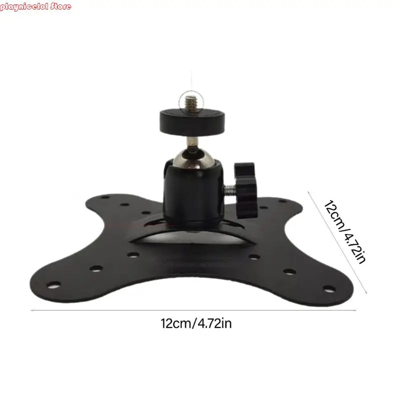 E8BA Single Hole Projectors Mount With Cable Management Easy Installation 3kg Capacity