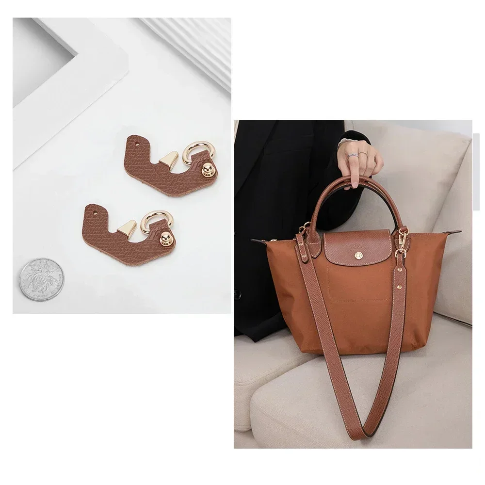 Новая сумка с регулируемым плечевым ремнем для Longchamp, маленькая сумка с короткими ручками, модифицированный ремешок-мессенджер из натуральной кожи