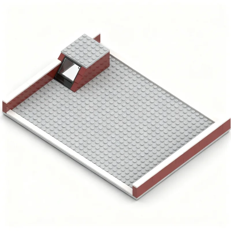 1796 peças MOC Streetlie Serenade Record Store, Blocos de Construção de Modelo de Paisagem Modular, Brinquedos de Construção, Presente de Natal