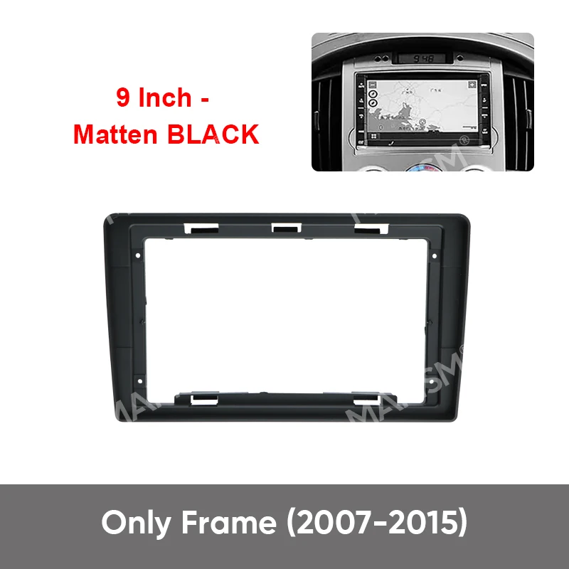 MAMSM For HYUNDAI STAREX/H1 2010-2014 2Din Car DVD Frame Audio Fitting Adaptor Dash Trim Kits Radio Facia Panel Cable Harness
