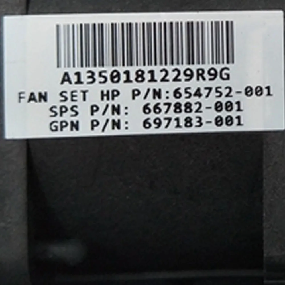 Original para HP Proliant DL360E DL360P G8 Gen8 Servidor Ventilador De Refrigeração 654752-001 667882-001 697183-001 696154-001 Redundante Fã