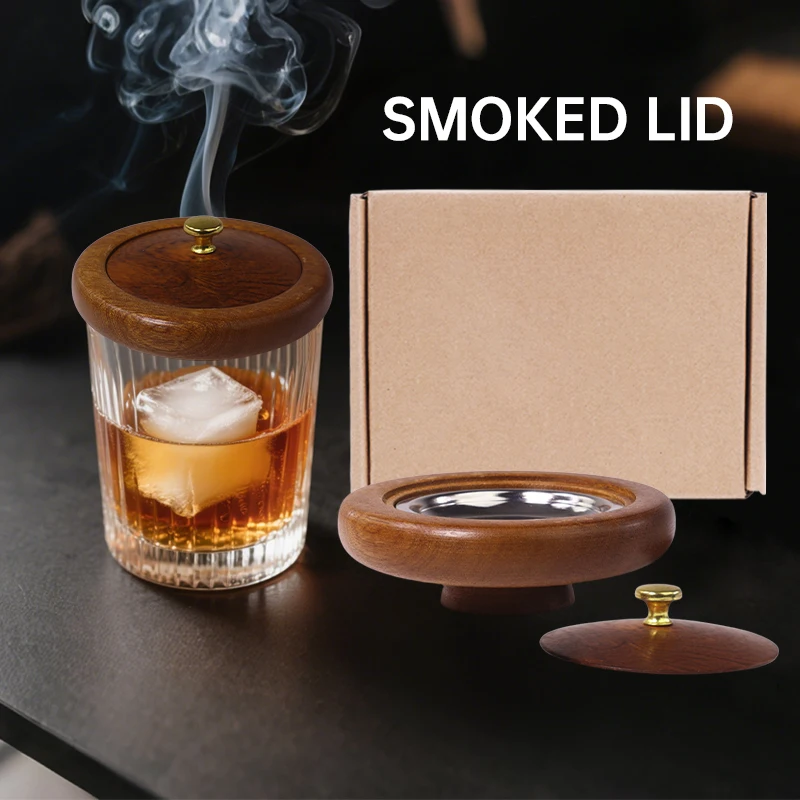 Cocktail Smoker  - Old Fashioned Chimney Drink Smoker for Whiskey, & Bourbon Best Gift for Husband, Father, and Cocktail Lovers