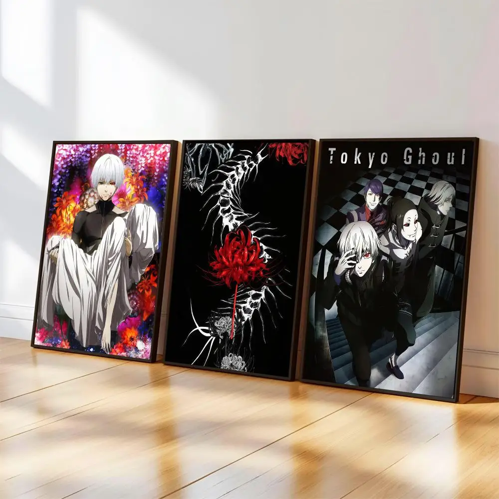 Anime T-Tokyo G-Ghoul Poster, Musik-Album-Cover für Zimmer, Leinwandgemälde, Kunstdruck, Heimwanddekoration, Bild, Geschenk