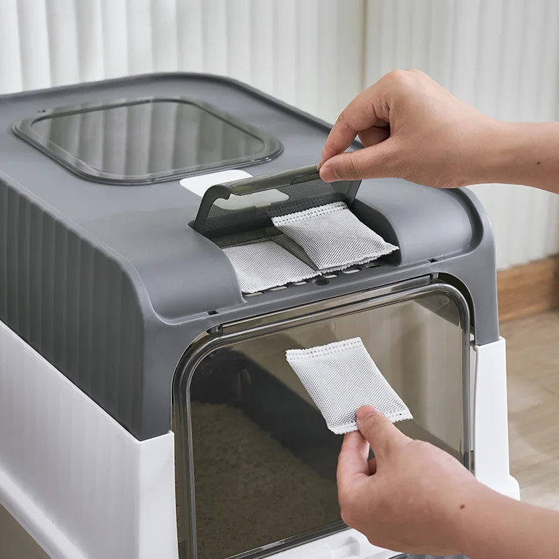 Fully Enclosed Cat Litter Box Ultraviolet Sterilization Drawer Pet Supplies Special Cleaning Anti-Splash Cat Litter Box