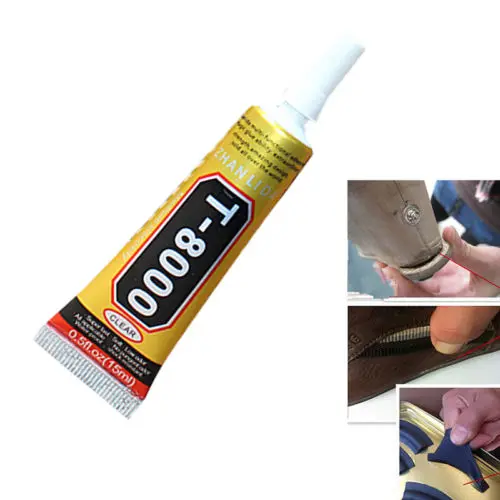 Hot Sale 15ml T8000 Adhesive Glue Clear Glue Epoxy Resin for Glass Flower Pot Crystal Fabric Rhinestones