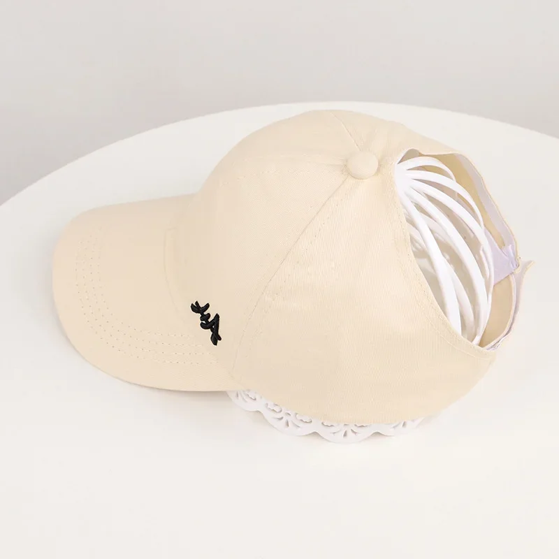 2024 New High Ponytail Baseball Cap for Women Girls Summer Sports Cap Fashion Casual Solid Color Cap Sun Hat with Ponytail Hole