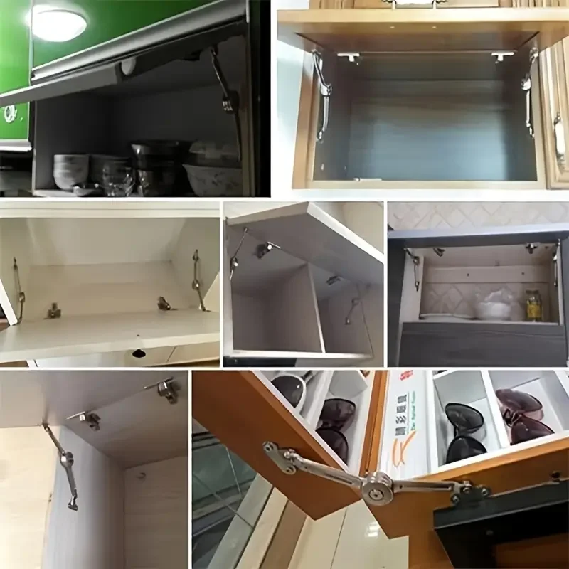 Furniture Adjustable Cabinet Prop Pneumatic Hardware Randomly Stop Spring Support Hydraulic Gas Strut Door Hinge
