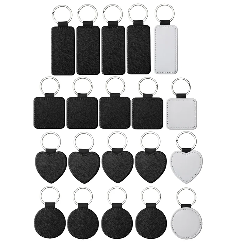 

ABP-сублимационные пустые брелки из искусственной кожи, кулон, брелок для ключей с теплопередачей, орнамент для изготовления поделок своими руками