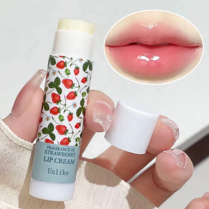 

Colorless Jelly Fruit Lip Balm Lasting Moisturizing Hydrating Anti-drying Lipstick Reducing Lip Lines Natural Lips Care Cosmetic