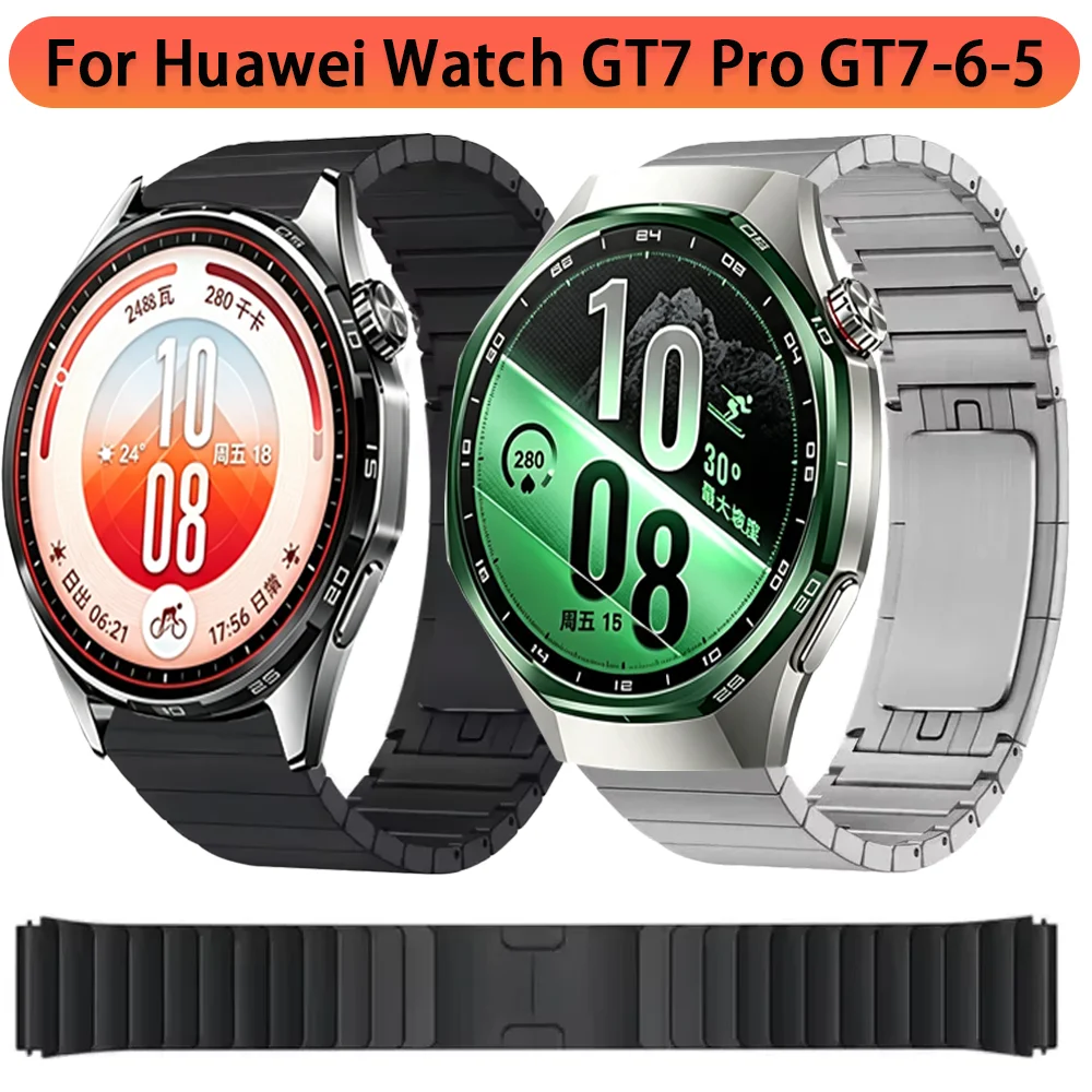 22mm Metallarmband für Huawei Watch GT7 Pro GT6 Pro GT7 GT6-5-4-3 46mm Edelstahl-Armband für Amazfit Balance 3 2 Bip 6 Max