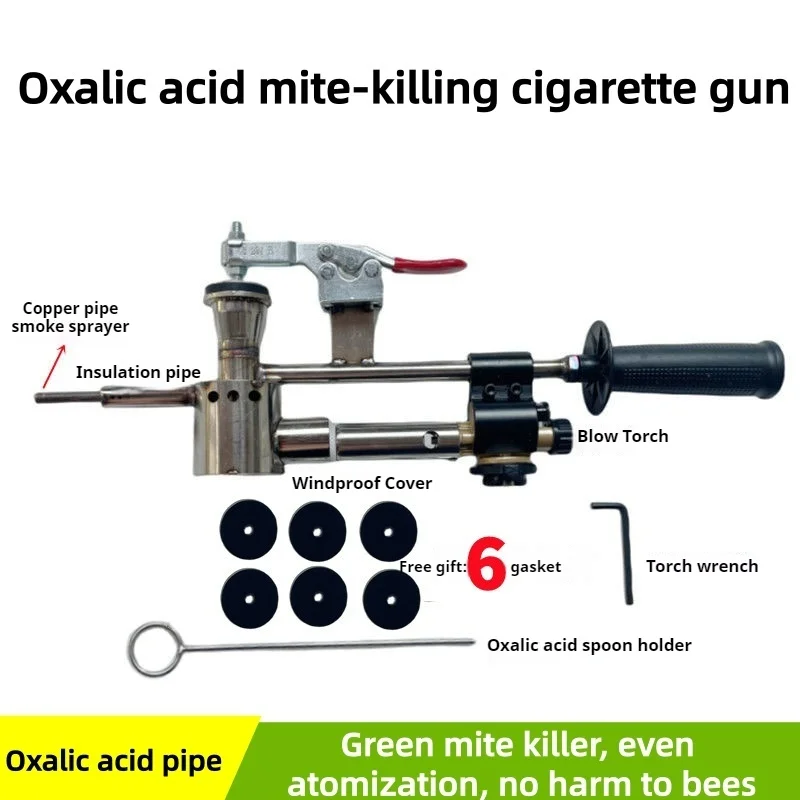 

Oxalic Acid Evaporator Bee Mite Treatment Fog Machine Bees Sublimator Beehive Heated Vaporization Smoker Beekeeping Tools