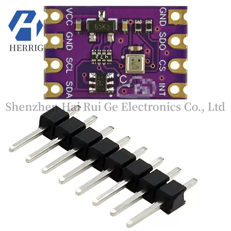 BMP580 高精度大気圧温度センサーモジュール IIC SPI BME280 BMP388 と互換性あり