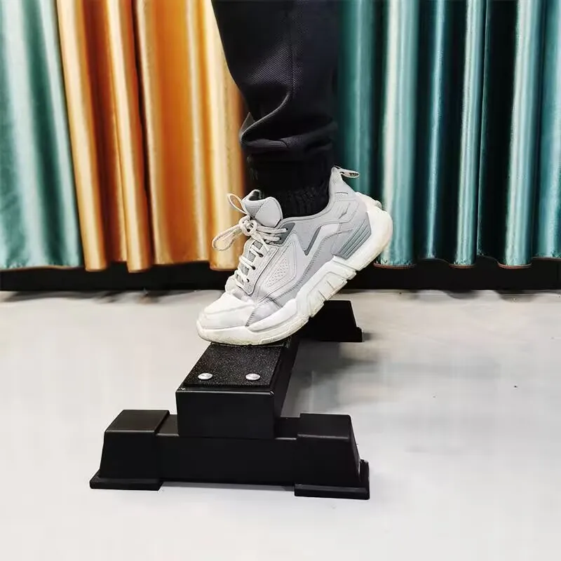 

Стальная штанга для поднятия икр, стоячая машина для поднятия икр для тренажерного зала, носилки для икр, растяжка для ног приседаний, противоскользящий блок для икр, дом и тренажерный зал