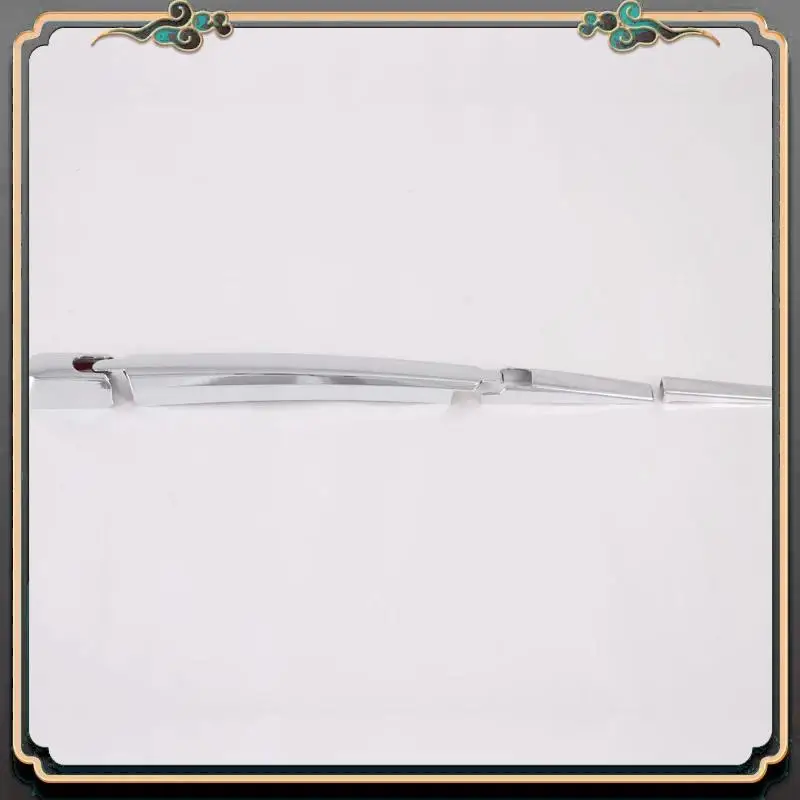 

M45K-For Hyundai H-1 Grand Starex I800 Iload 2008-2020 Exterior Accessories ABS Chrome Rear Window Wiper Cover Trim