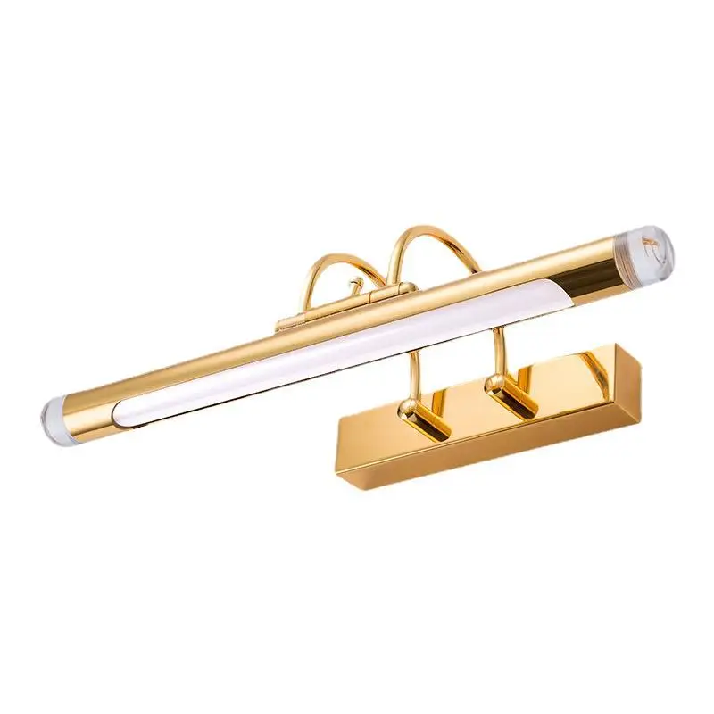 Imagem -04 - Espelho do Banheiro Lâmpada à Prova Dgolden Água Ouro Led Gabinete Vaidade Espelho Luzes Led Parede Luz Lâmpada Led Lâmpadas de Parede Luz 41cm 55cm 65cm