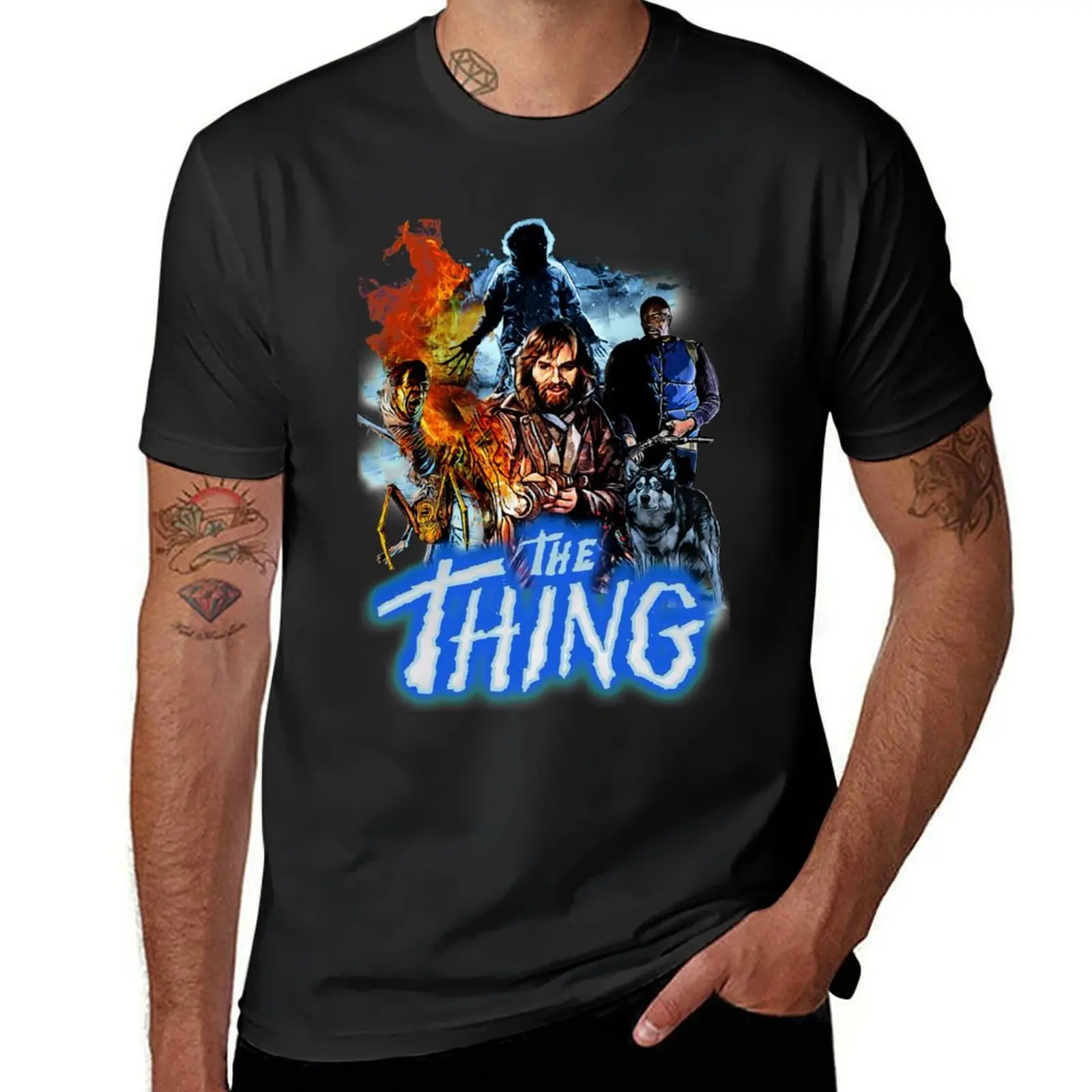 

the Thing T-Shirt oversized animal prinfor boys plain t shirts men