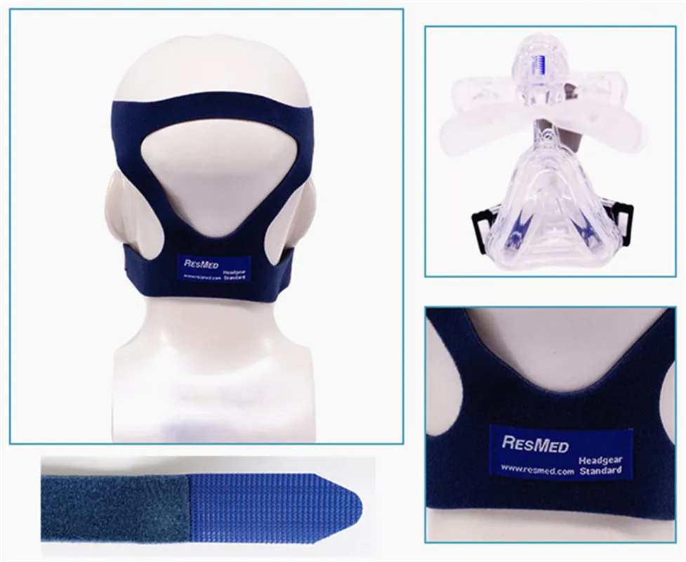 Original CPAP Frame,Headgear,Cushion or Clips Ventilator Mask Accessories for ResMed Quattro Dream Oral Mask